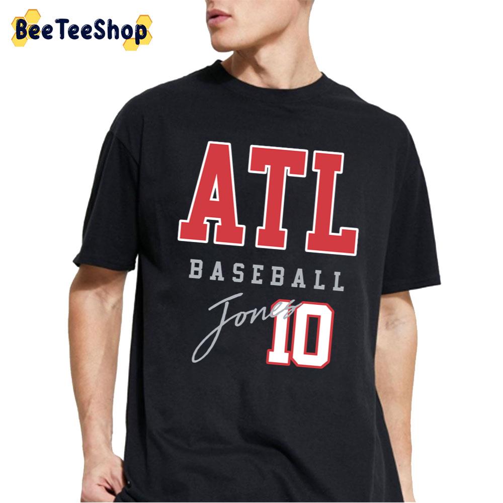 Chipper Jones Atlanta Braves Baseball Art Unisex T-Shirt