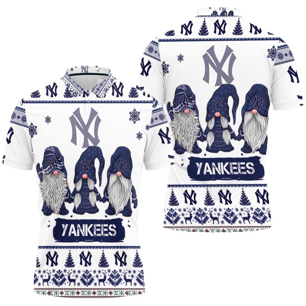 Christmas Gnomes New York Yankees Ugly Sweatshirt Christmas 3d Polo Shirt All Over Print Shirt 3d T-shirt