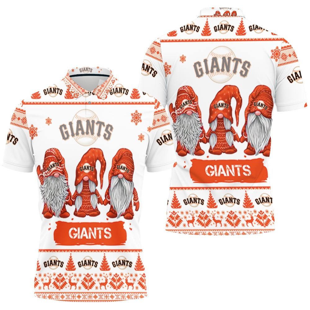 Christmas Gnomes San Francisco Giants Ugly Sweatshirt Christmas 3d Polo Shirt All Over Print Shirt 3d T-shirt