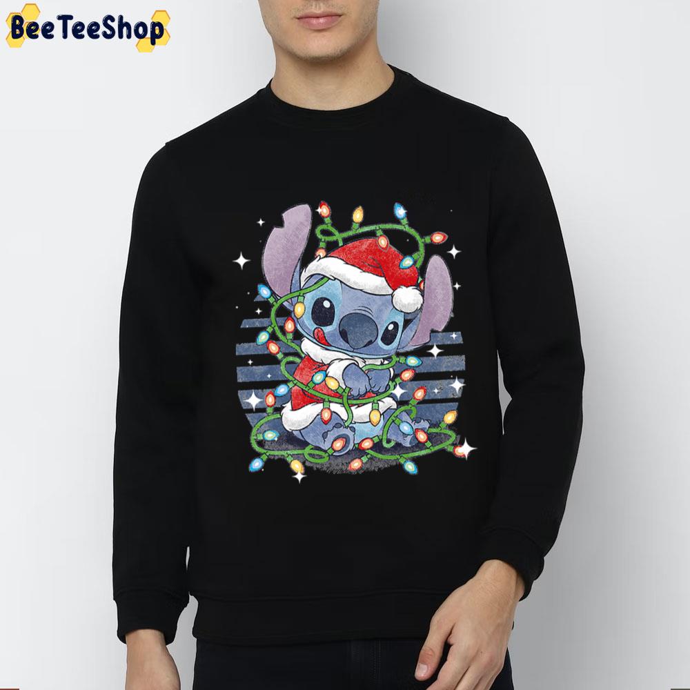 Christmas Stitch Christmas Lights Unisex T-Shirt