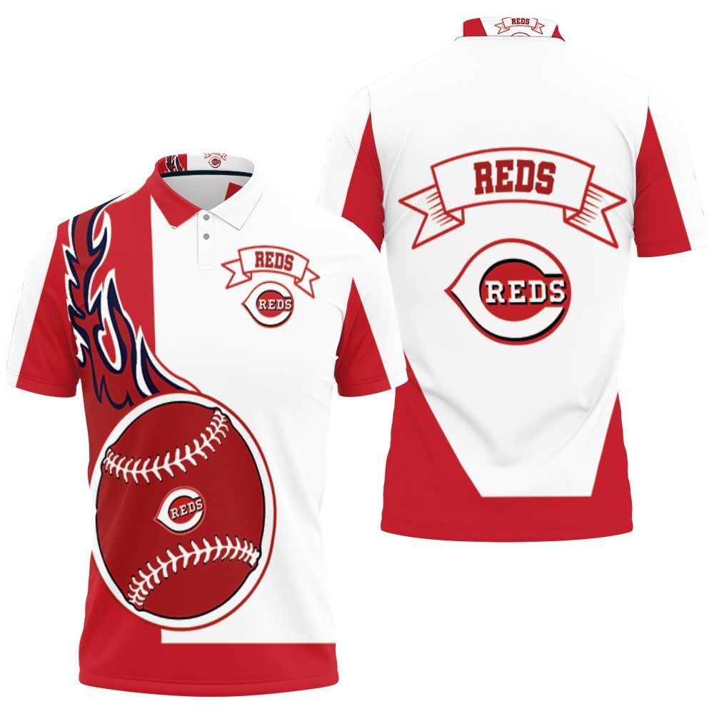 Cincinnati Reds 3d Polo Shirt All Over Print Shirt 3d T-shirt