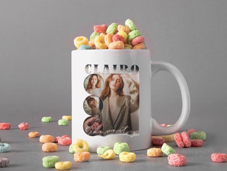 Clairo Immunity Mug Clairo Singer Mug Claire Elizabeth Cottrill Mug Lofi Music Mug Premium Sublime Ceramic Coffee Mug White