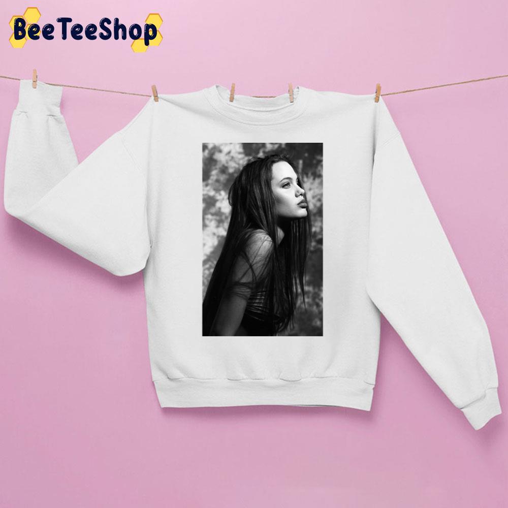 Classic Art Angelina Jolie Unisex Sweatshirt