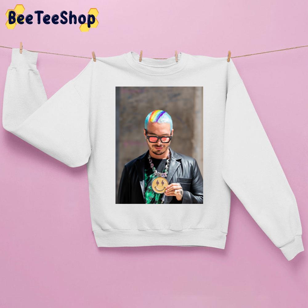 Color Hair J Balvin Fan Art & Gear Unisex Sweatshirt