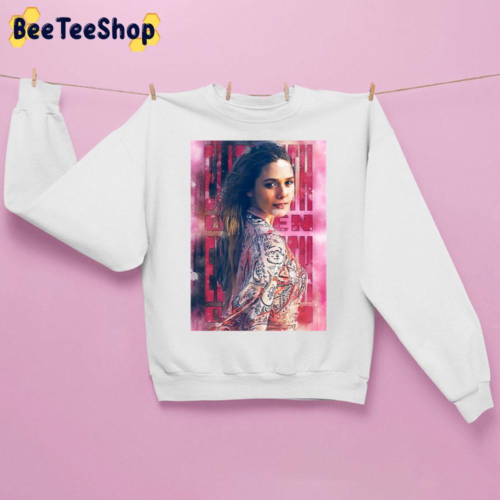 Colorful Art Elizabeth Olsen Unisex Sweatshirt