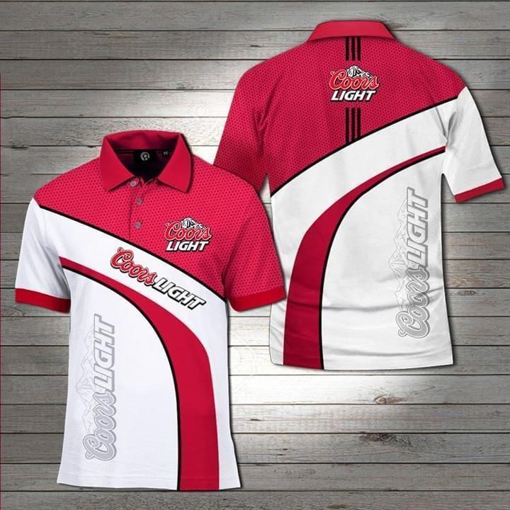 Coors Light 3d Polo Shirt Jersey All Over Print Shirt 3d T-shirt