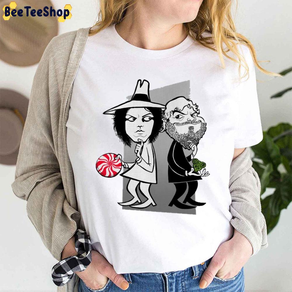 Cute Cartoon Style The White Stripes Unisex T-Shirt