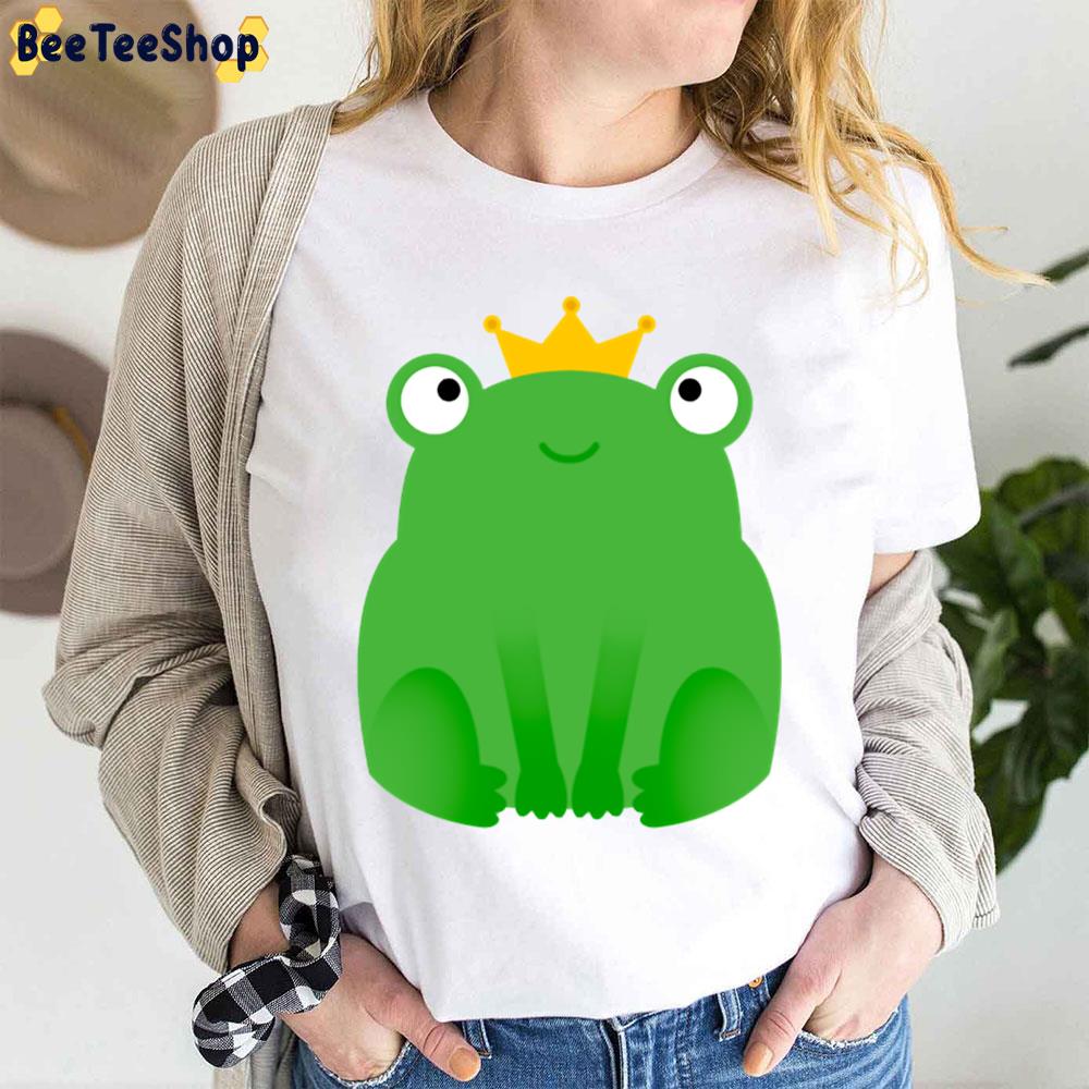 Cute Green Frog The Princess And The Frog Unisex T-Shirt