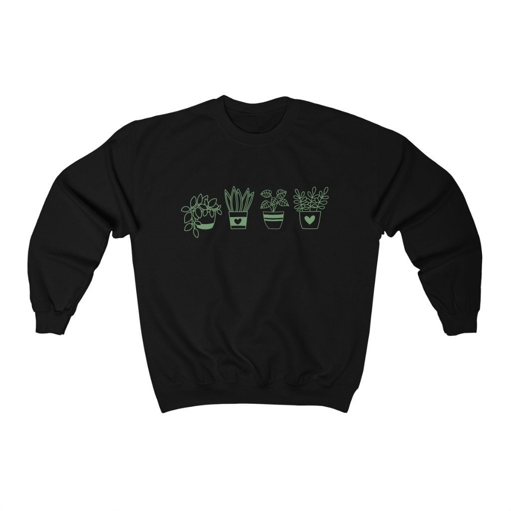 Cute House Plants Unisex Sweatshirt