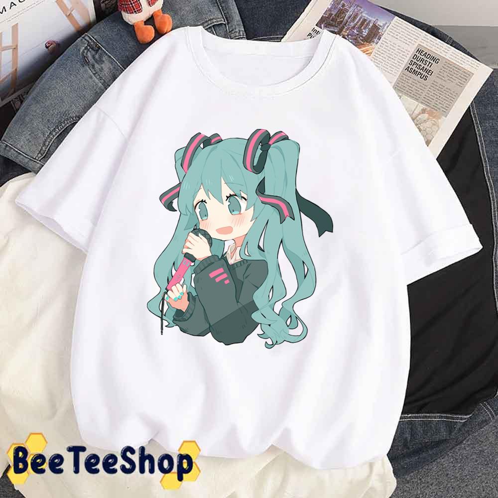 Cute Miku Hatsune Unisex T-Shirt