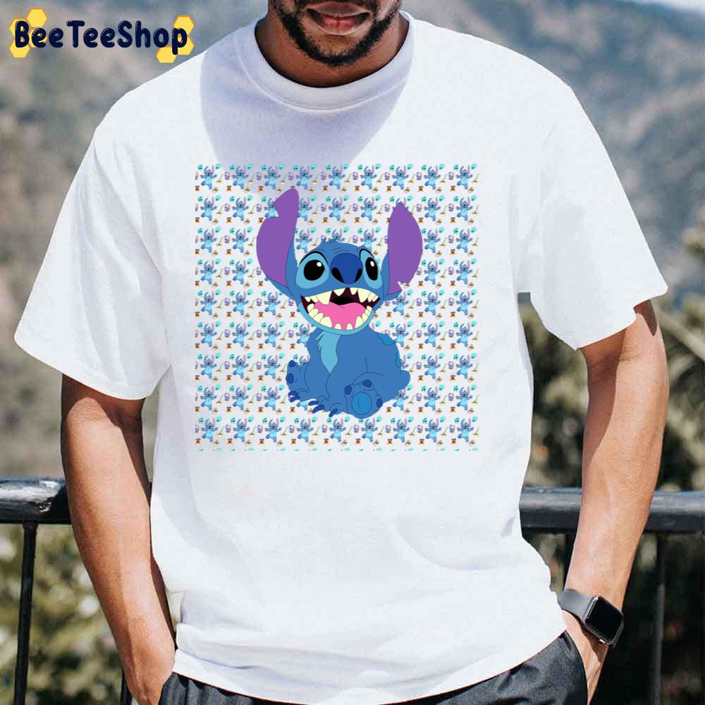 Cute Stitch Pattern Art Unisex T-Shirt