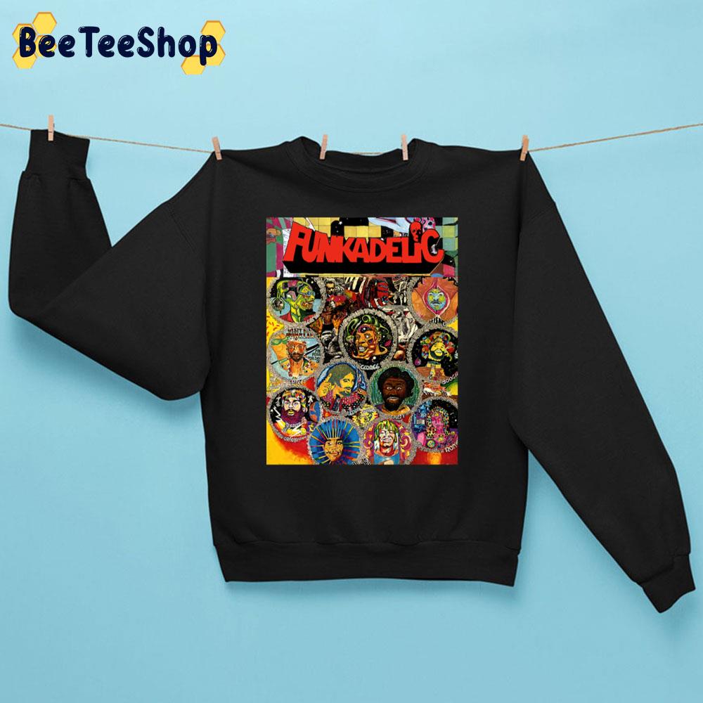 D-2 Poster Retro Art Funkadelic Band Unisex Sweatshirt