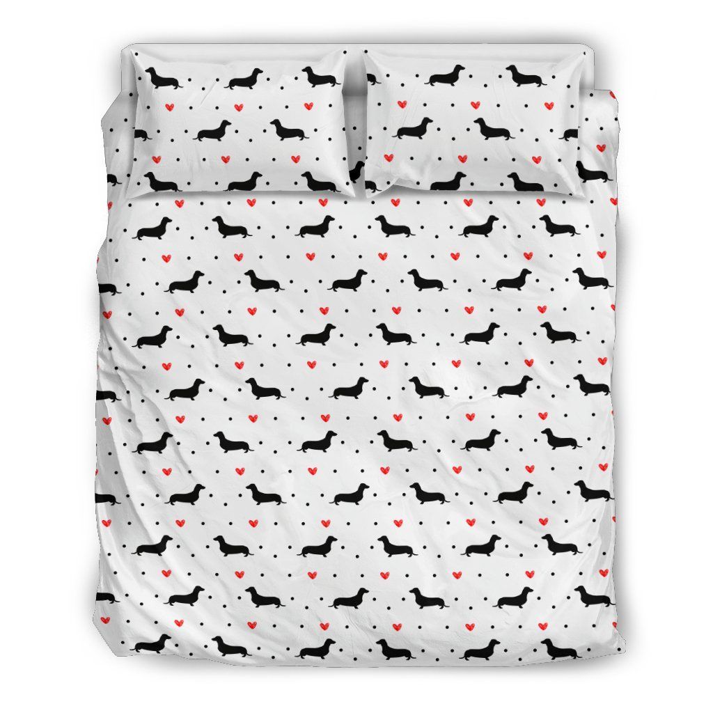 Dachshund Love Cotton Bedding Sets