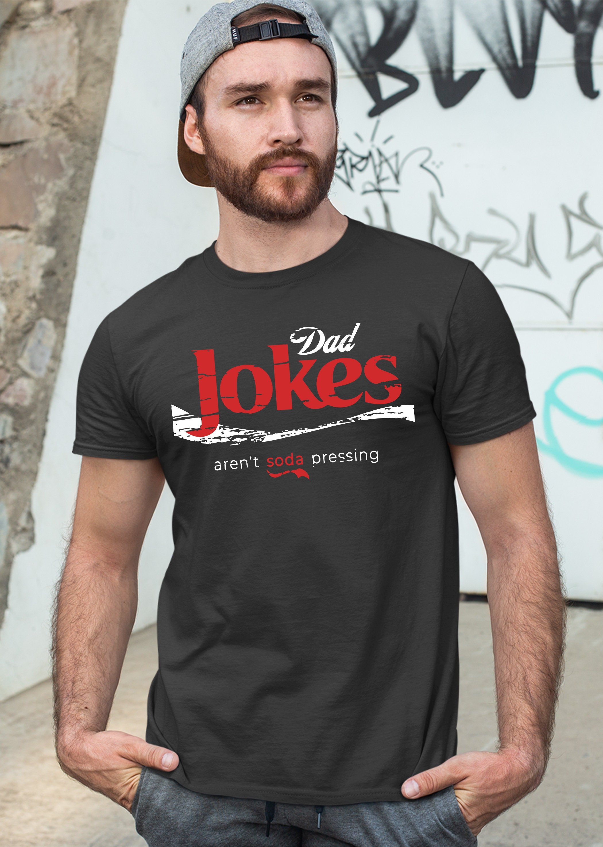 Dad Jokes Aren’t Soda Pressing Father’s Day Unisex Shirt