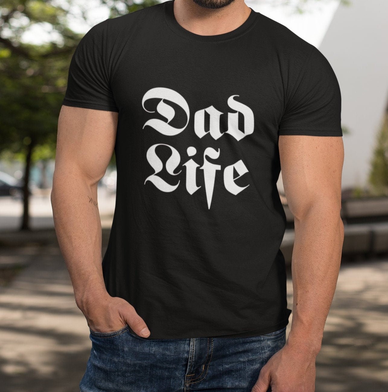 Dad Life Classic Art Father’s Day Unisex T-Shirt