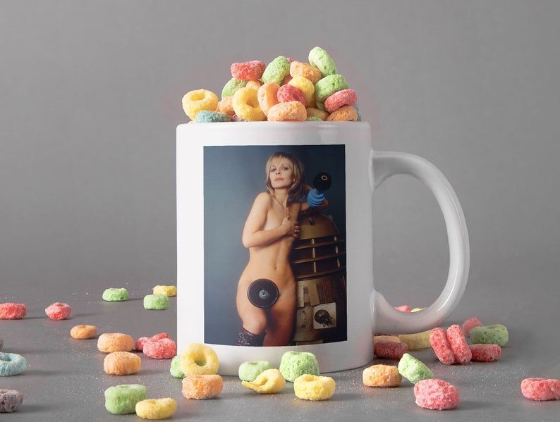 Dalek Dr. Sexy Naked Girl Mug Doctor Who Tv Series Mug Whoniverse Mug Tardis Time Machine Mug Retro Premium Sublime Ceramic Coffee Mug White