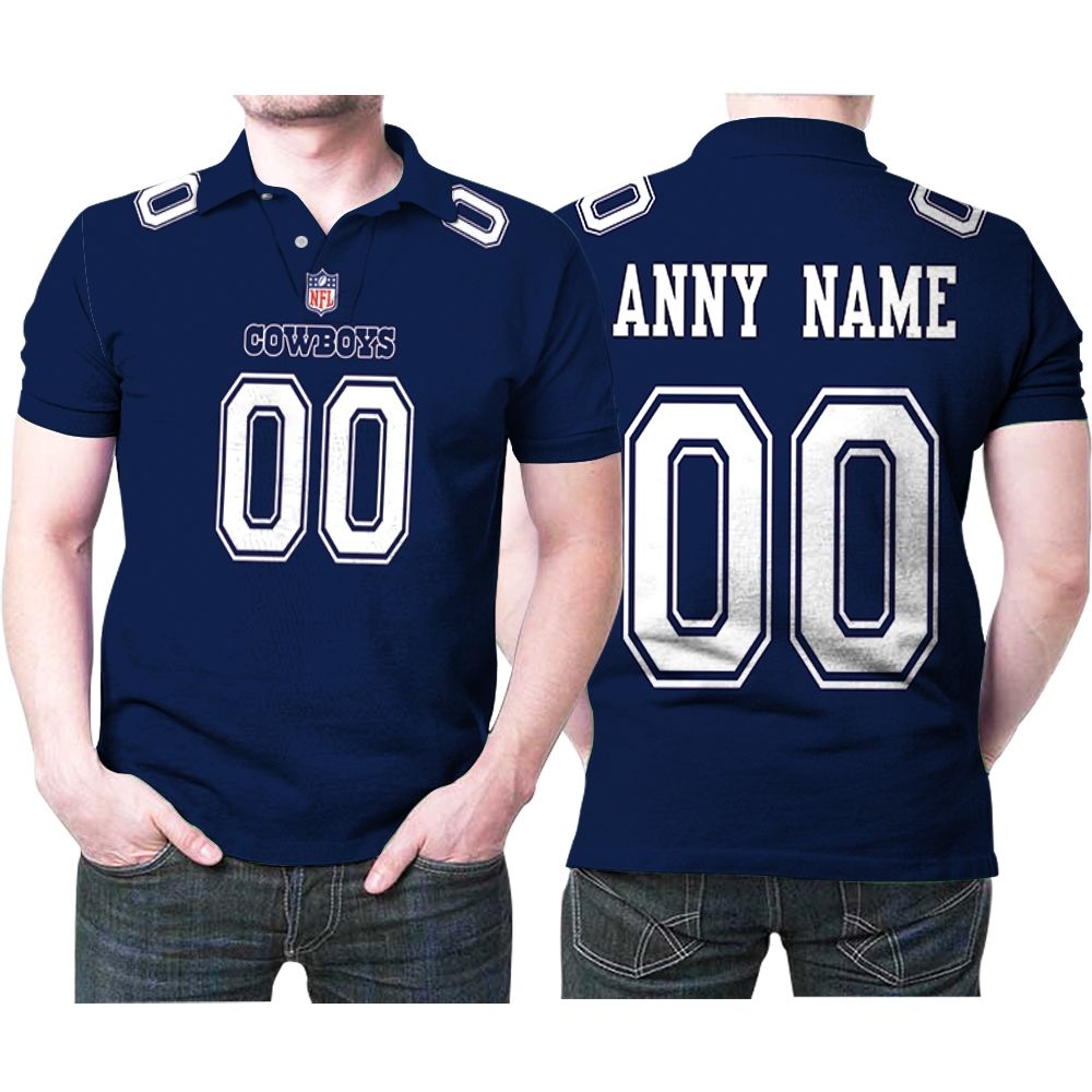 Dallas Cowboys Nfl American Football Game Navy 2019 Jersey Style Custom Gift For Cowboys Fans Polo Shirt All Over Print Shirt 3d T-shirt