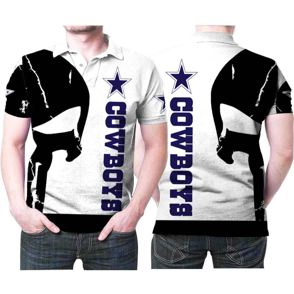 Dallas Cowboys Punisher Skull 3d Designed For Dallas Cowboys Fans Dallas Cowboys Lovers Polo Shirt All Over Print Shirt 3d T-shirt