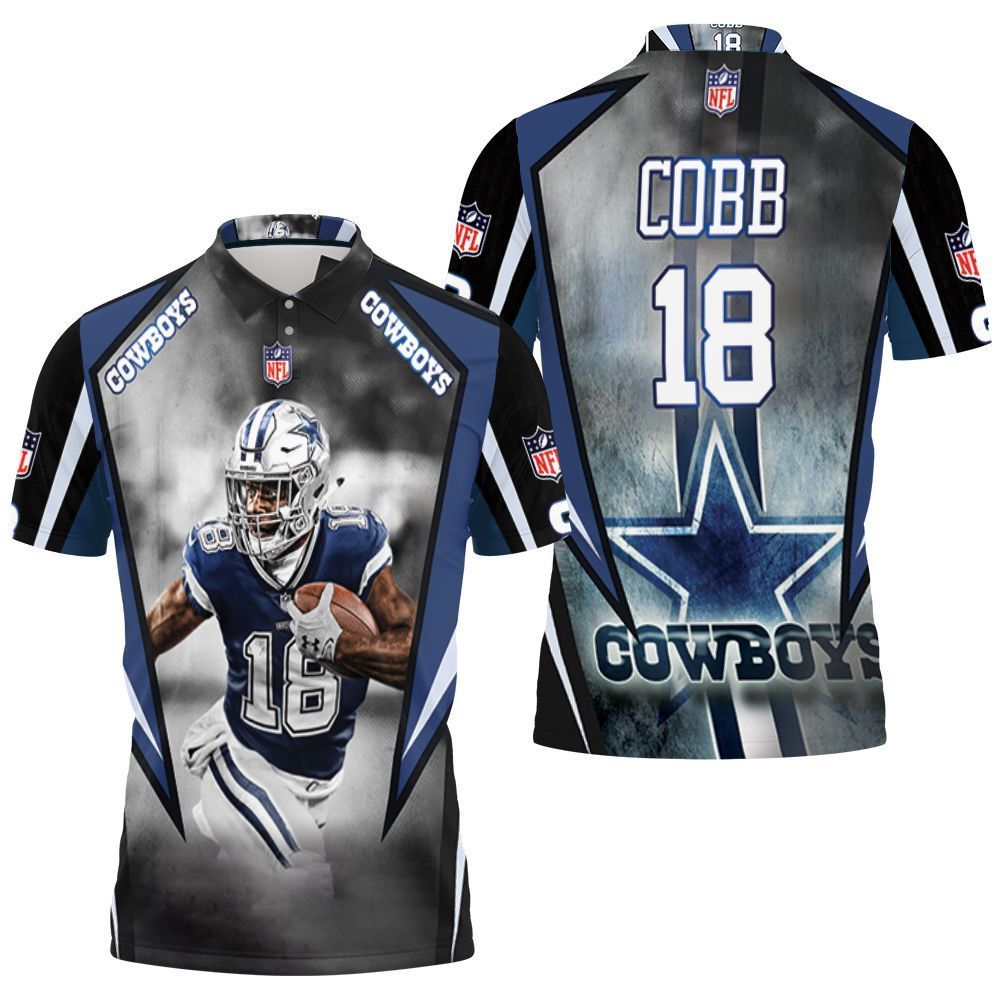Dallas Cowboys Randall Cobb 18 3d Polo Shirt Jersey All Over Print Shirt 3d T-shirt