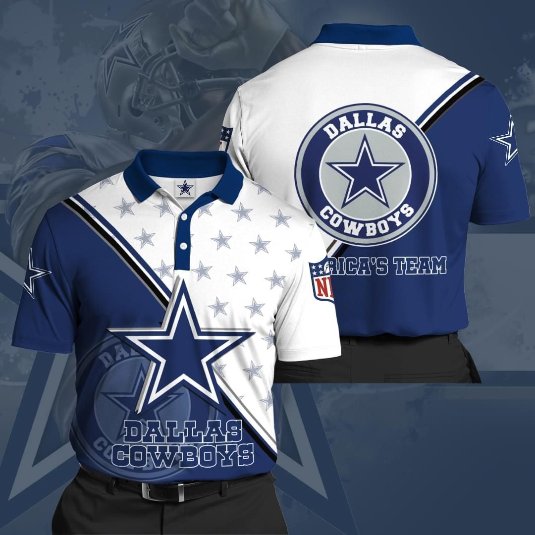 Dallas Cowboys Rica’s Team 3d Polo Shirt Jersey All Over Print Shirt 3d T-shirt