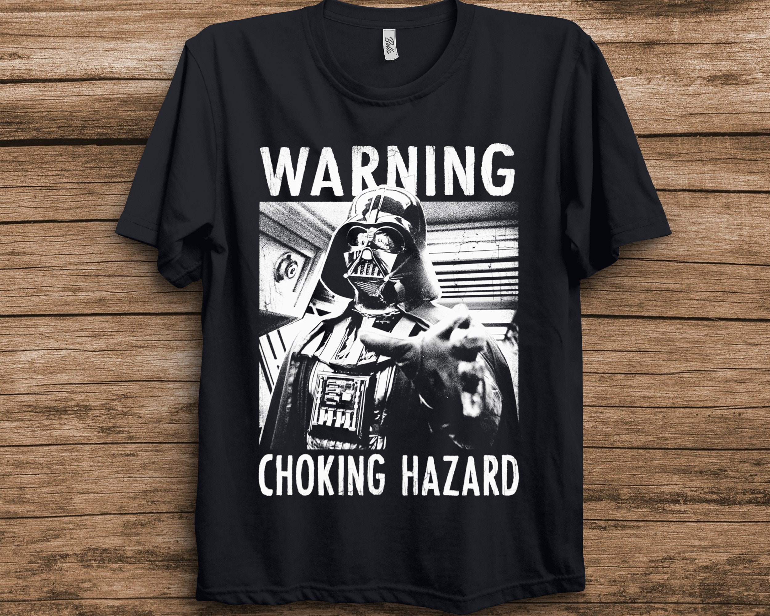 Darth Vader Choking Hazard Vintage Graphic Unisex T-Shirt