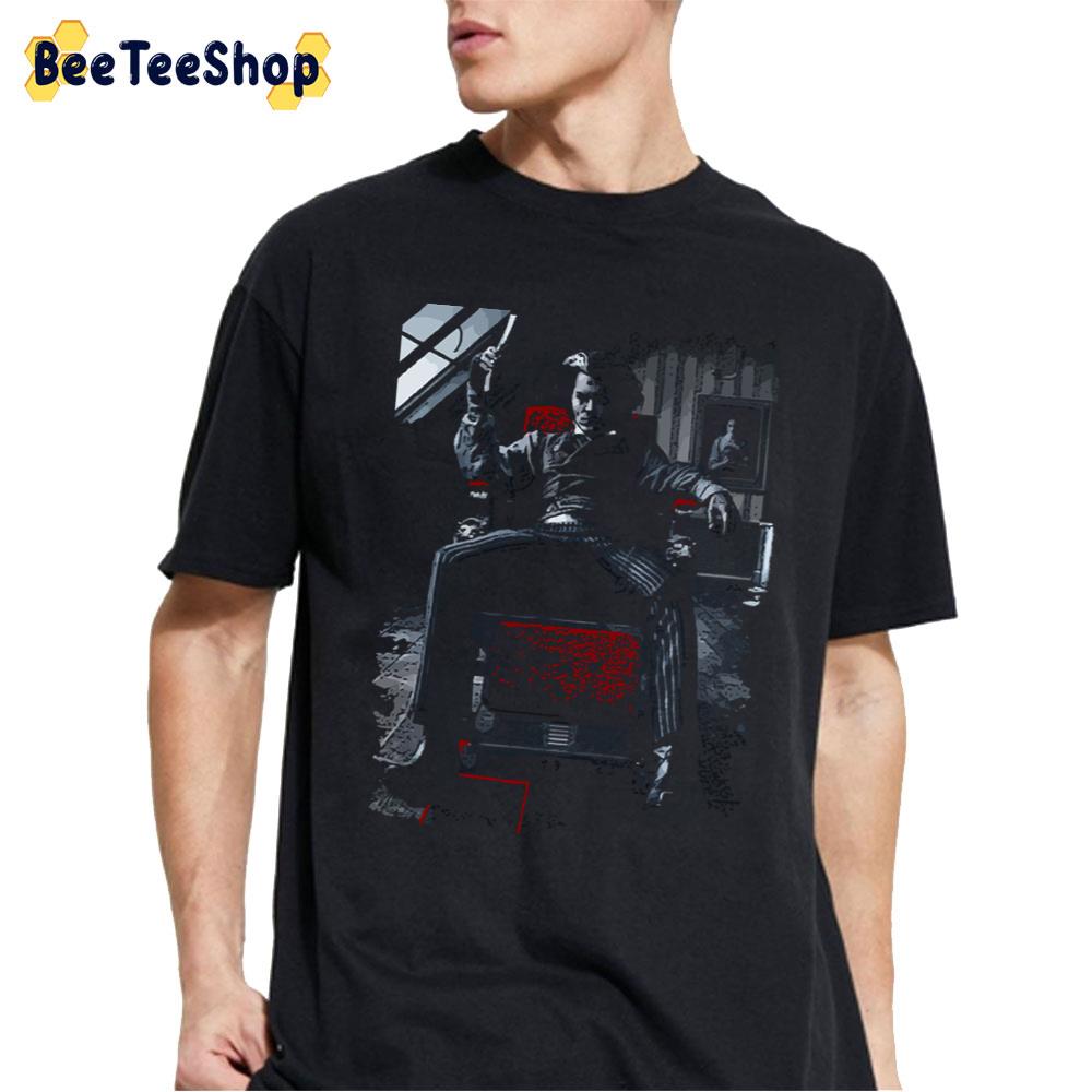 Demon Barber Vintage Art Unisex T-Shirt