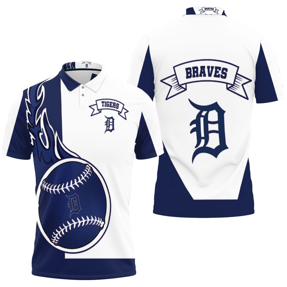 Detroit Tigers 3d Polo Shirt All Over Print Shirt 3d T-shirt