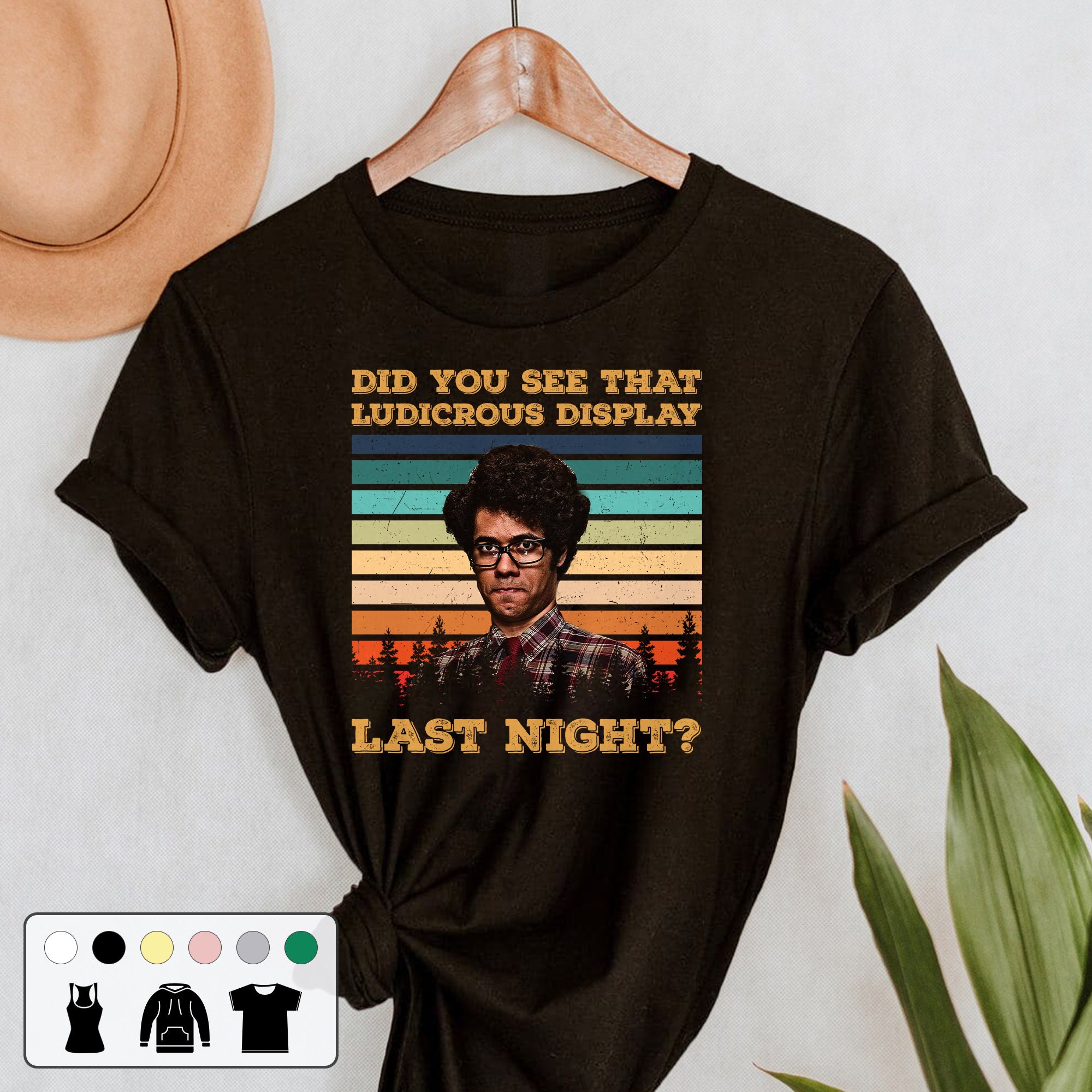 Did You See That Ludicrous Display Last Night Vintage Art Unisex T-Shirt