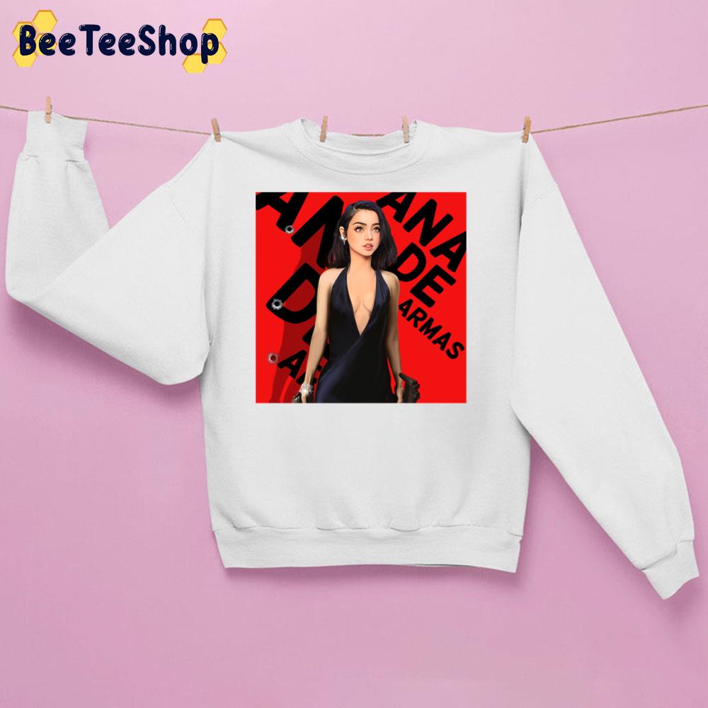 Digital Art Ana Ana De Armas Unisex Sweatshirt