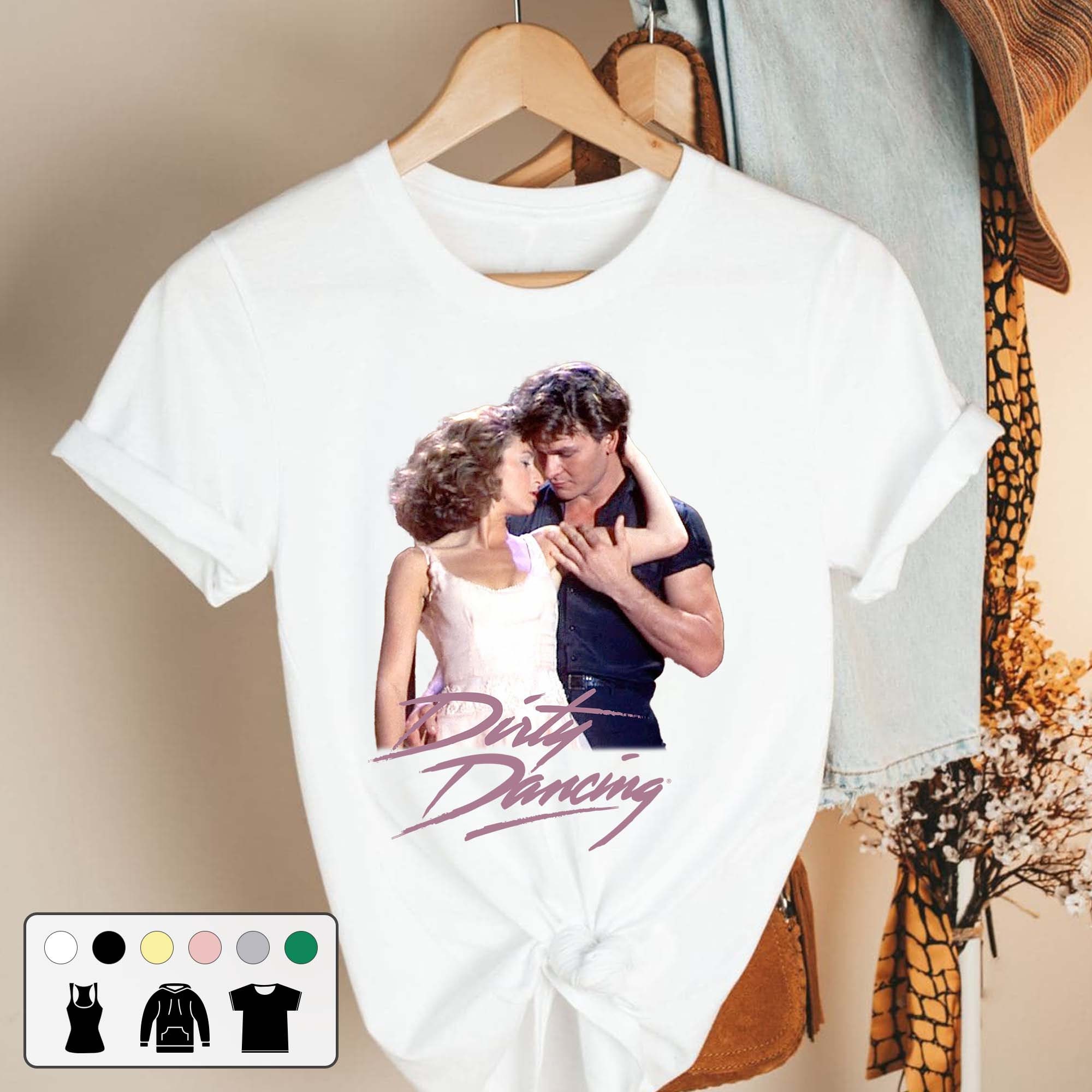 Dirty Dancing 80sbaby Johnny Dirty Dancing Movie Art Unisex T-Shirt