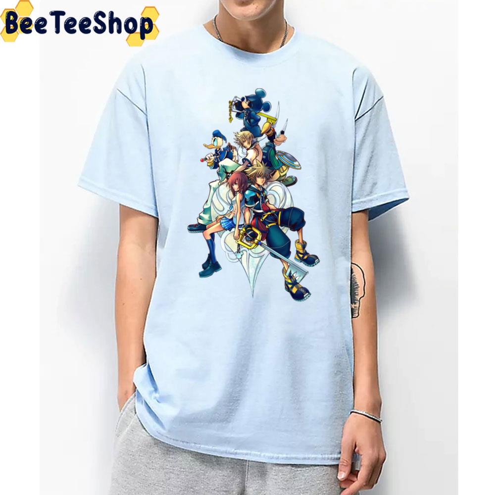 Disney Characters And Kingdom Heart Unisex T-Shirt