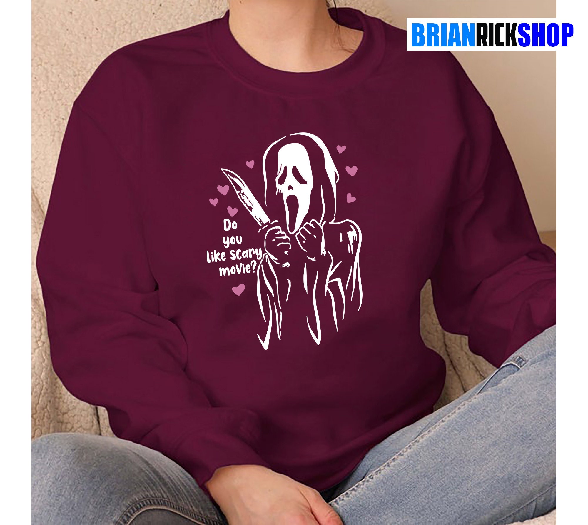 Do You Like Scary Halloween Horror Movie Unisex Sweatshirt