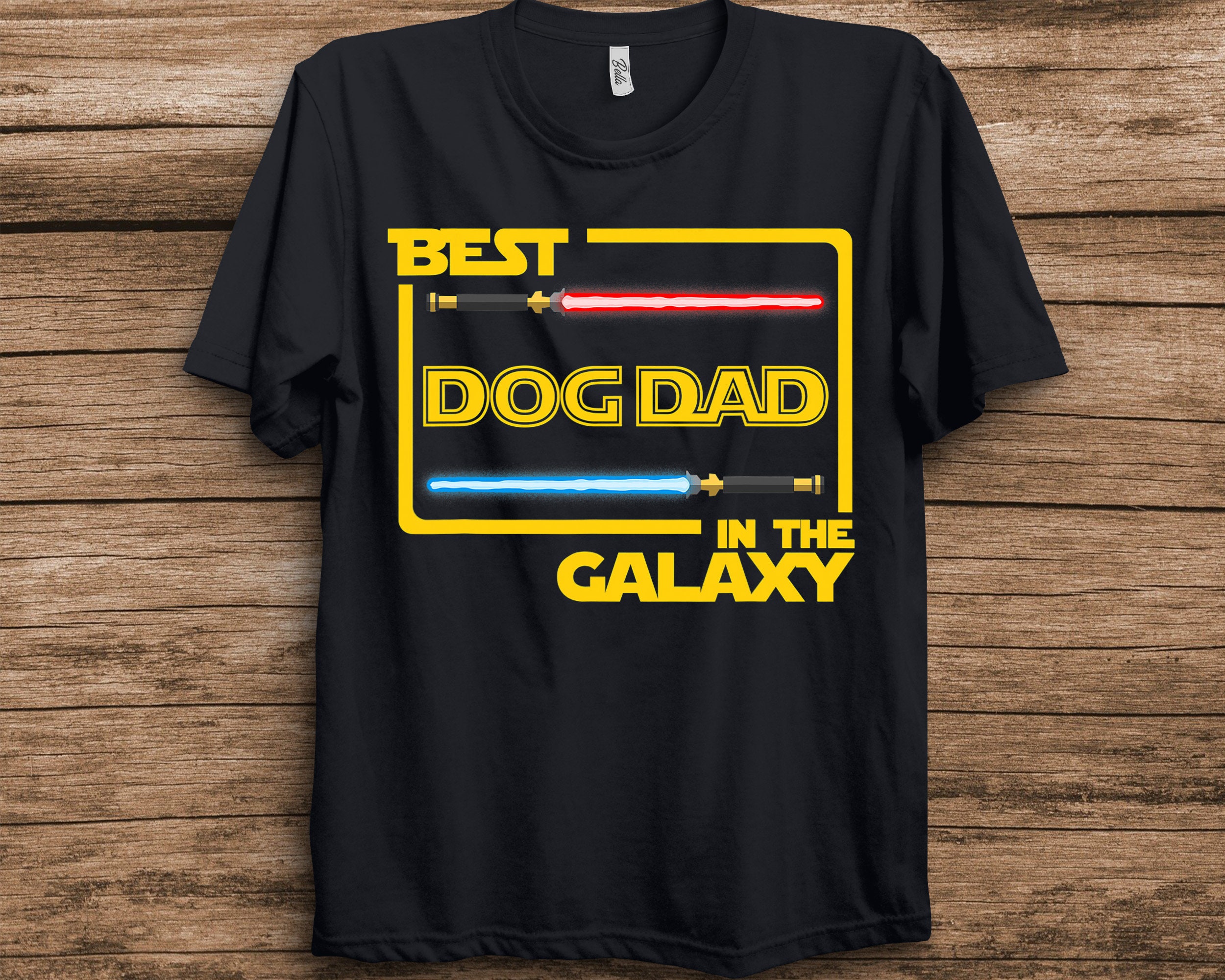 Dog Dad In The Galaxy Funny Dog Star Wars Unisex T-Shirt