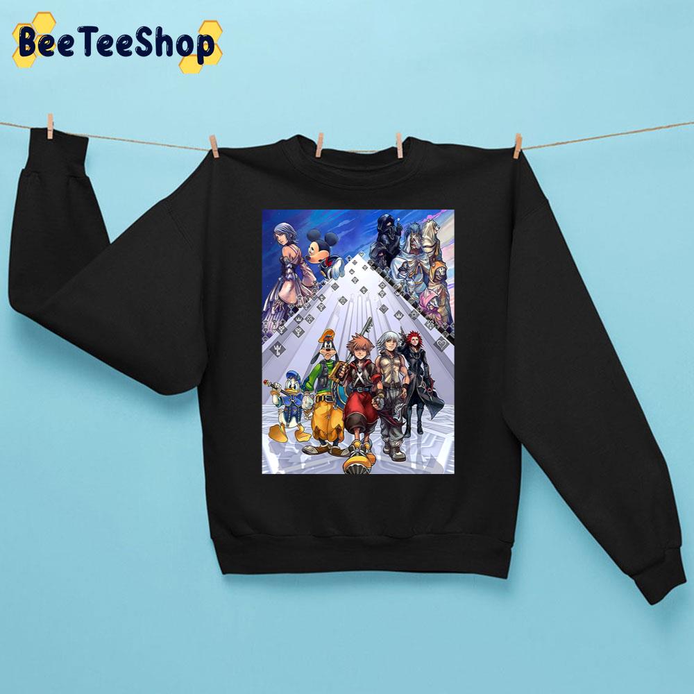 Donal Mickey Goofy Kingdom Hearts Unisex Sweatshirt