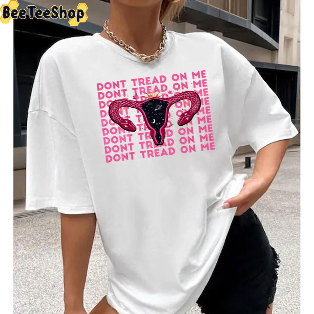 Dont Tread On Me Uterus Unisex T-Shirt