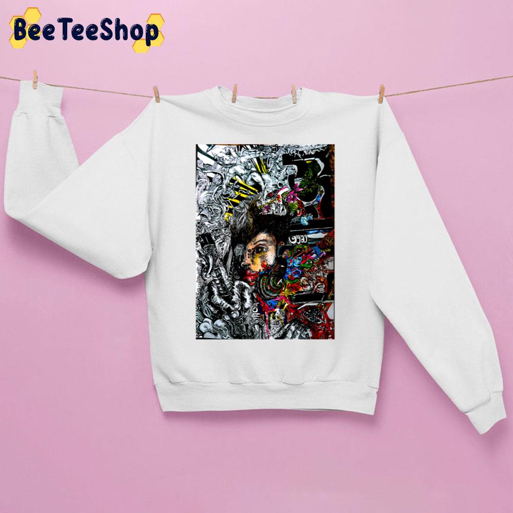 Doodle Abstract Digital Art Unisex Sweatshirt