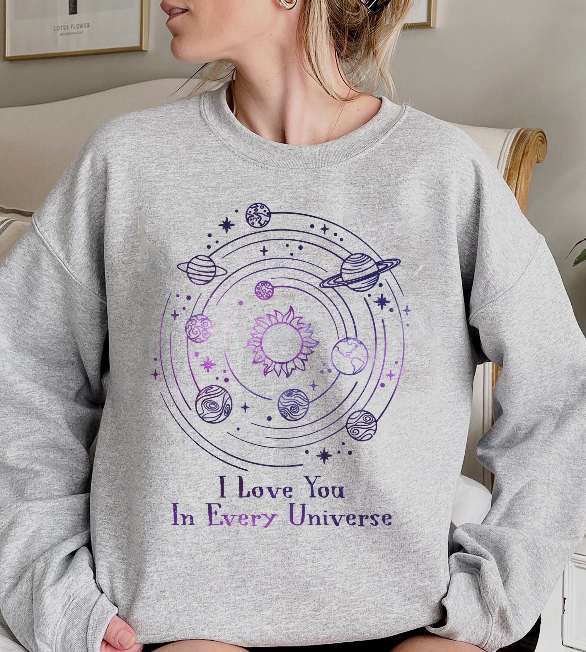 Dr Strange 2022 I Love You In Every Universe Multiverse Of Madness Unisex Sweatshirt