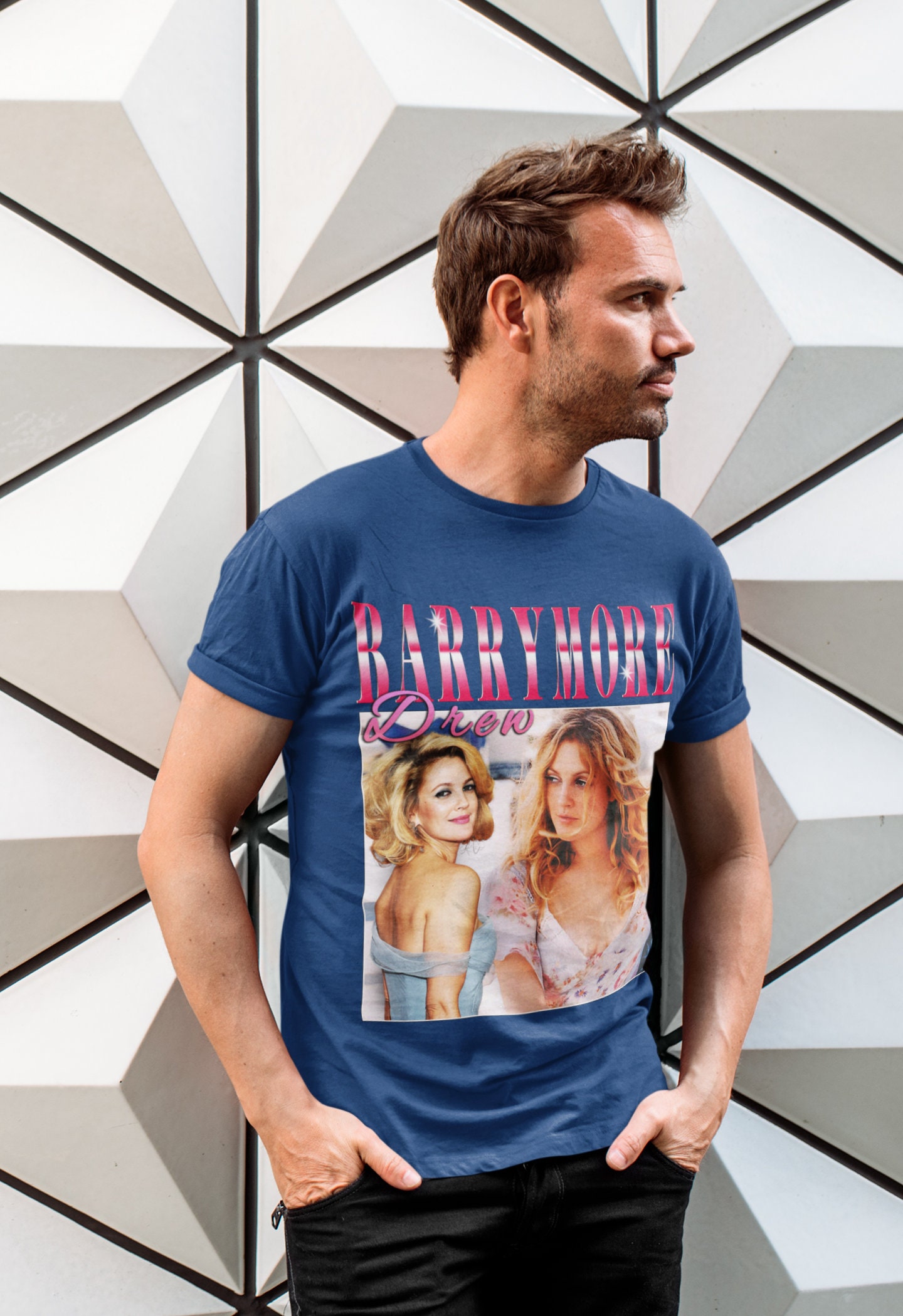 Drew Barrymore Vintage 90s Style Unisex T-Shirt