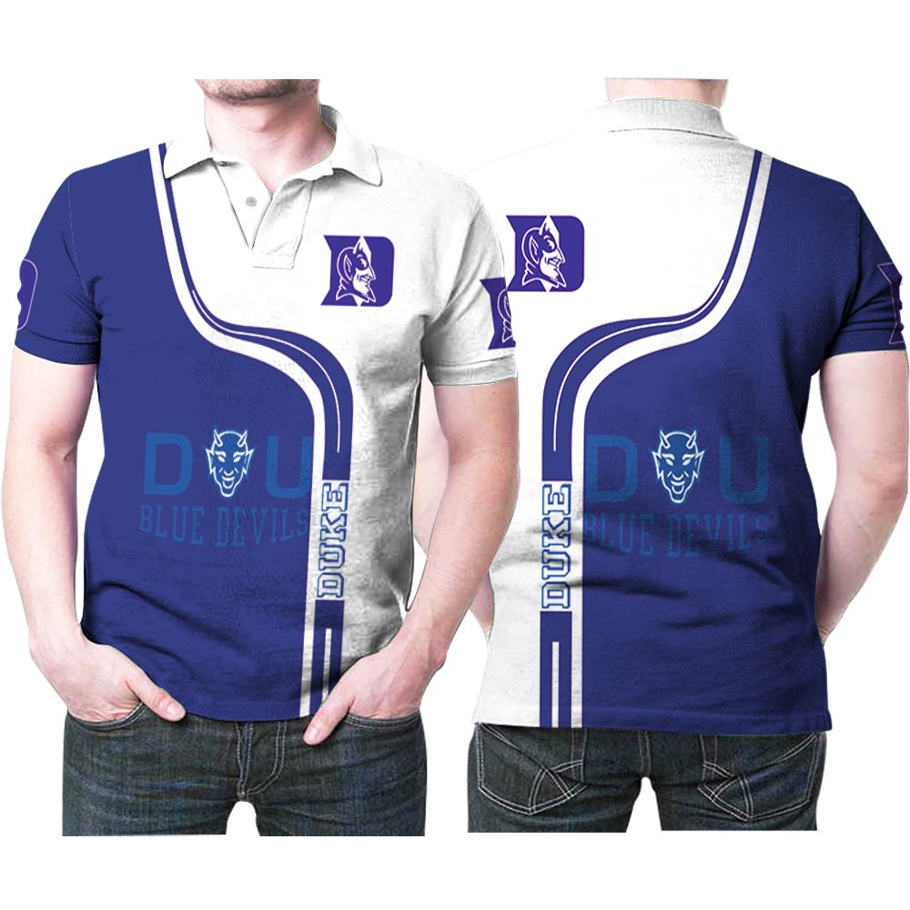 Duke Blue Devils Duke University Basketball Athletic Team Logo 3d Designed Allover Gift For Duke Fans Polo Shirt All Over Print Shirt 3d T-shirt