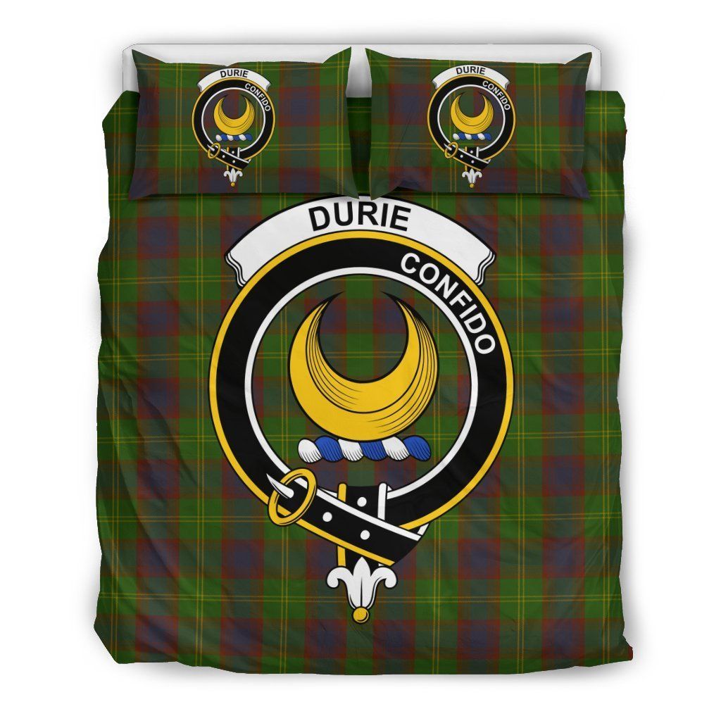 Durie Clan Badge Tartan Cotton Bedding Sets