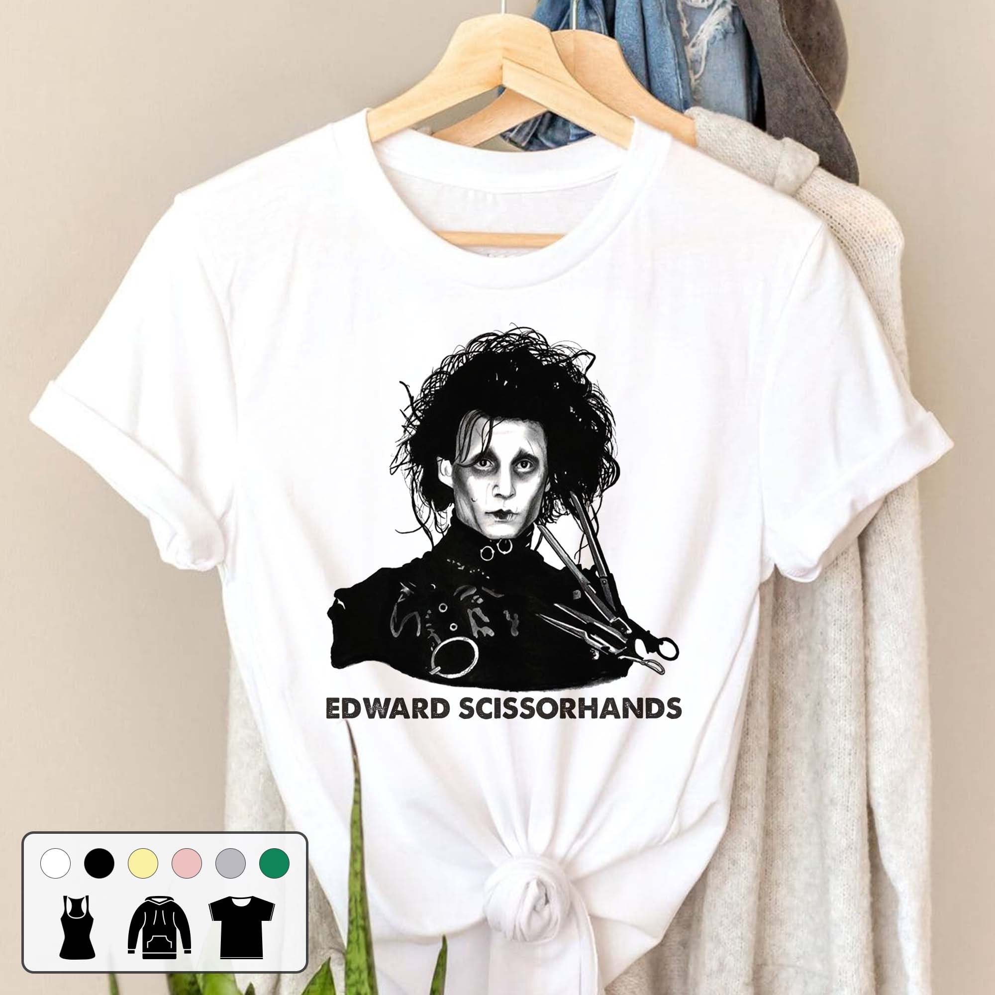 Edward Scissorhands Johnny Depp Edward Scissorhands 90s Vintage Unisex T-Shirt