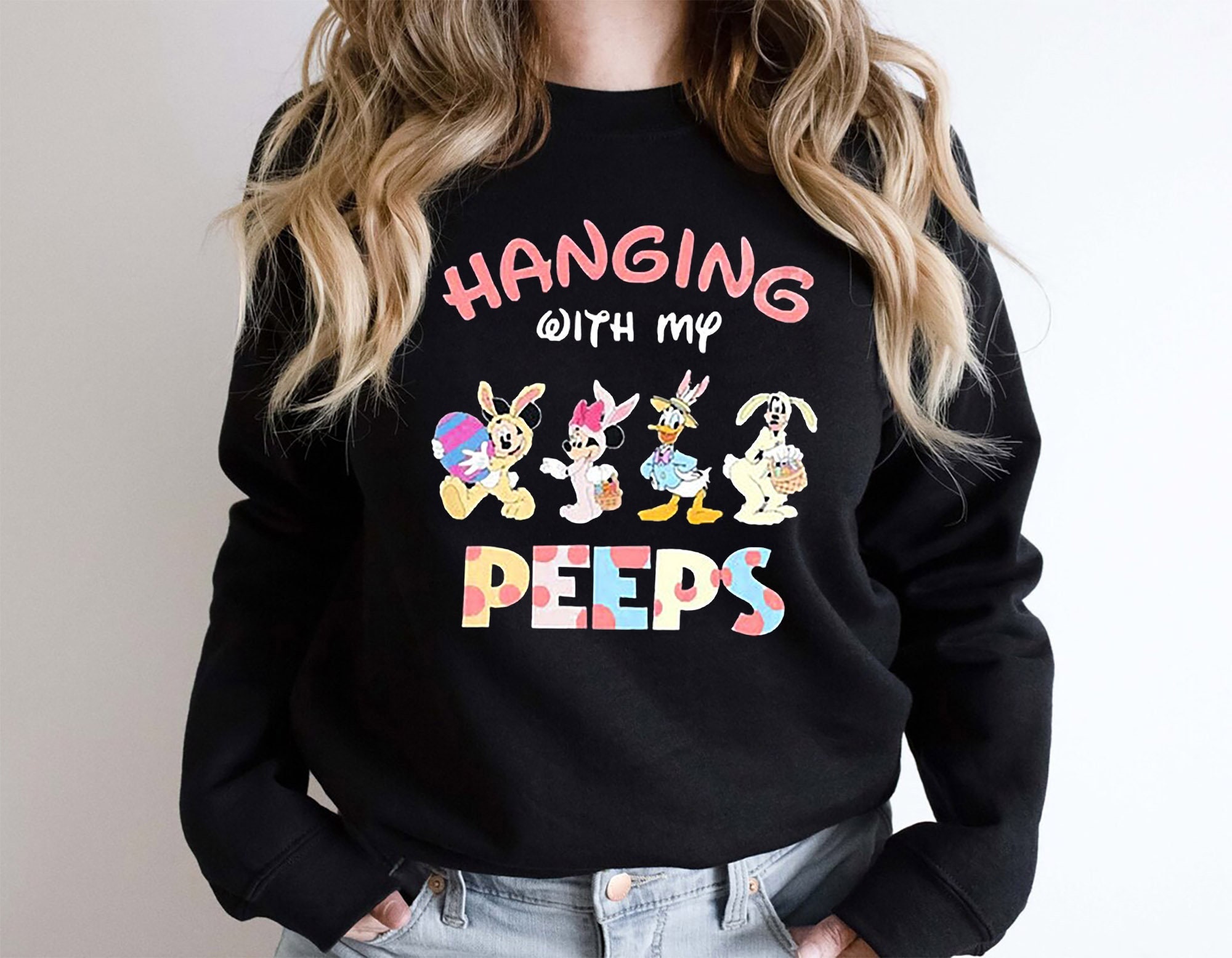 Egg Hunting Disney Bunny Unisex Sweatshirt