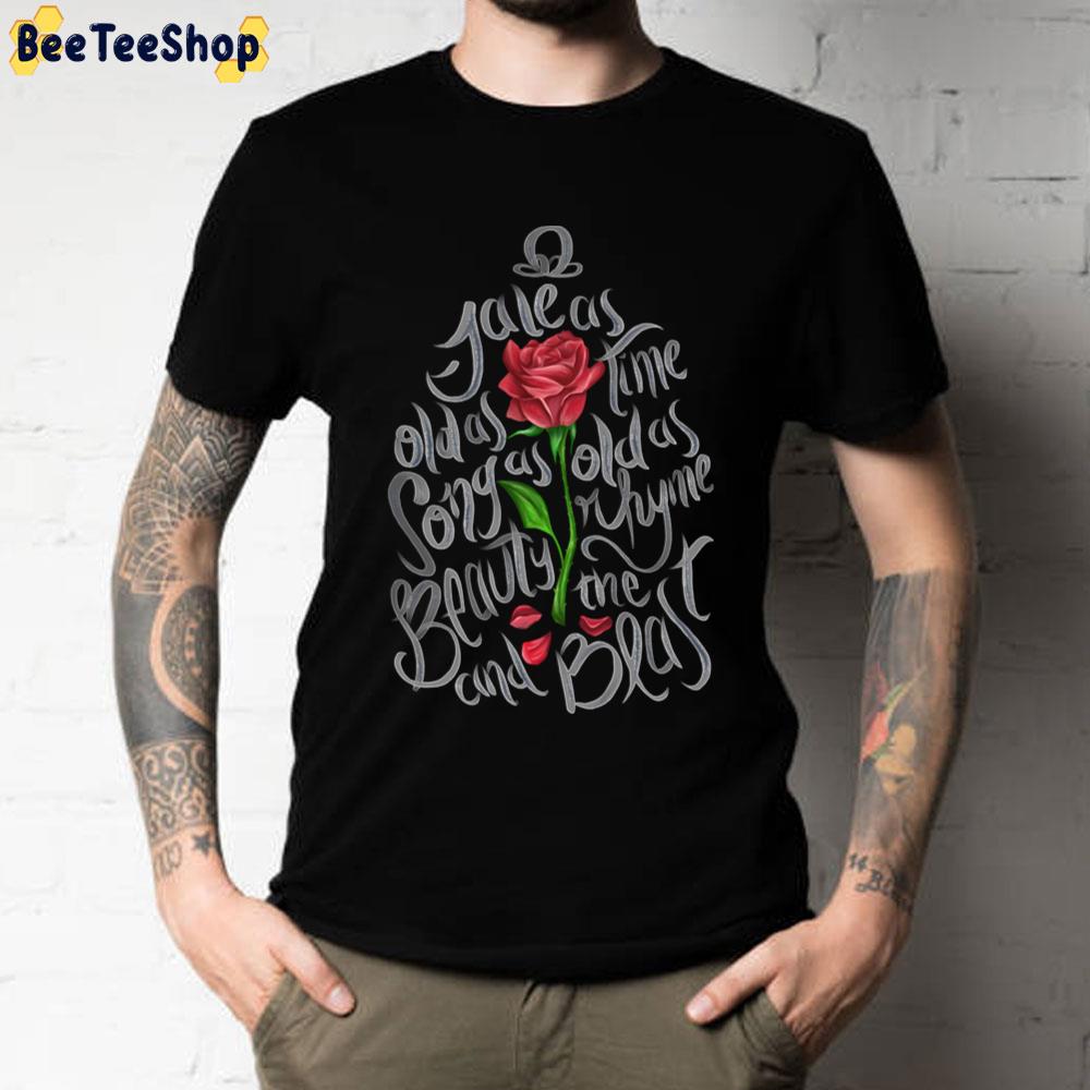 Enchanted Rose Beauty And The Beast Unisex T-Shirt