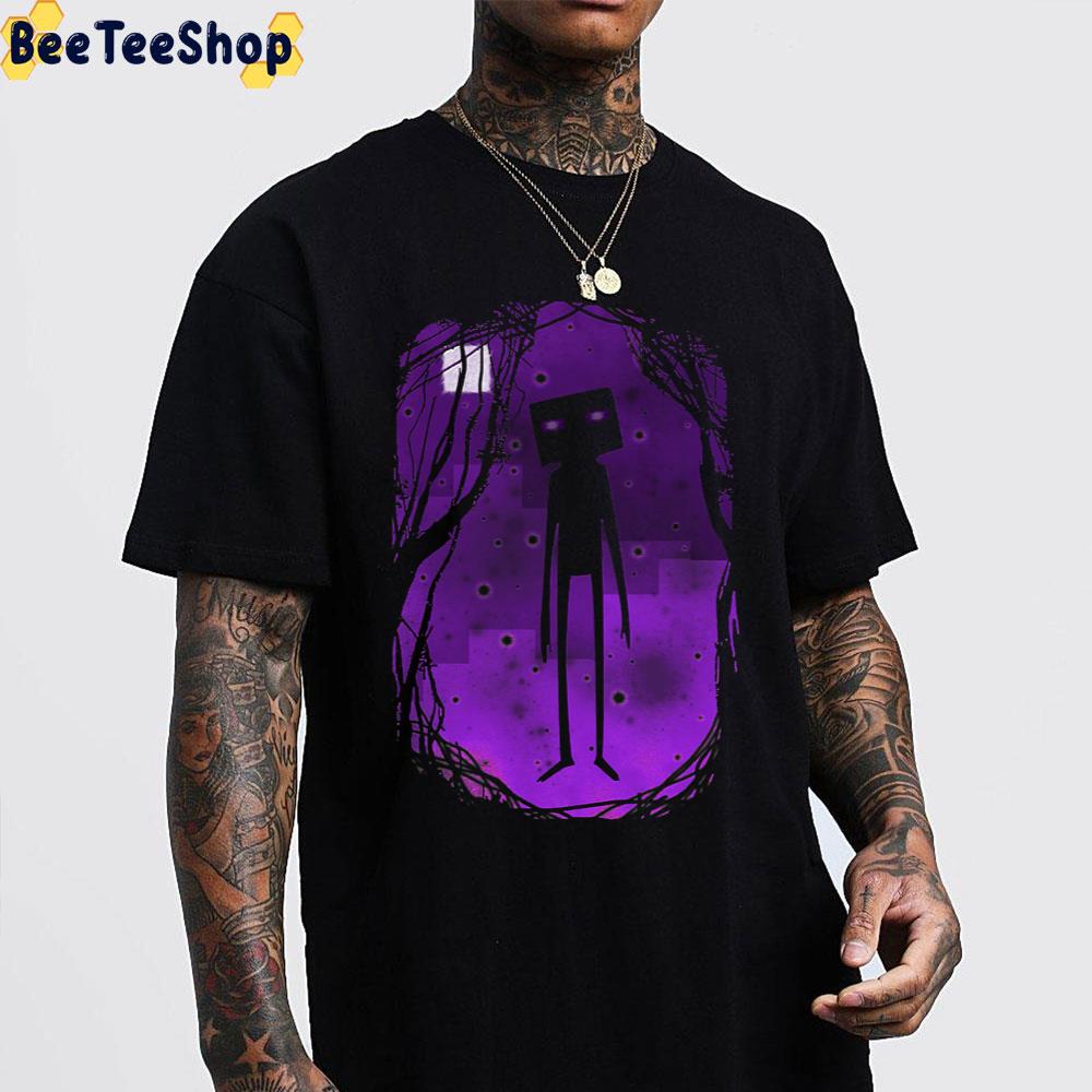 Enderman Purple Dark Art Unisex T-Shirt