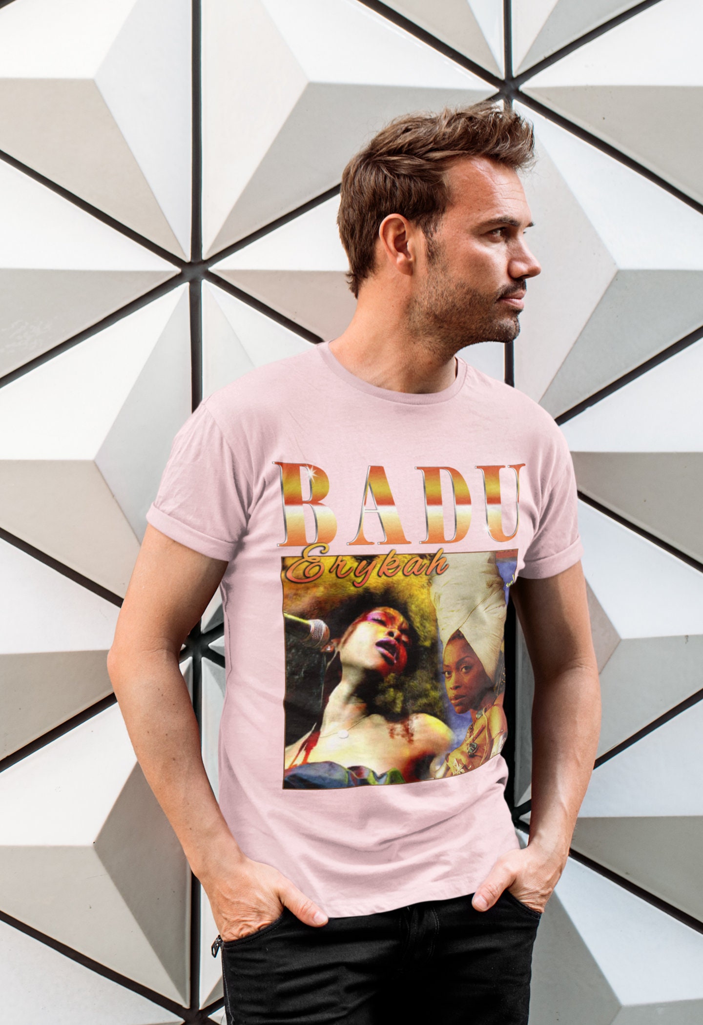 Erykah Badu Vintage Art Unisex T-Shirt