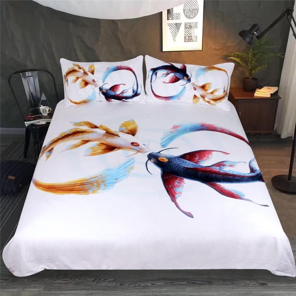 Eternal Bond Carp Cotton Bedding Sets