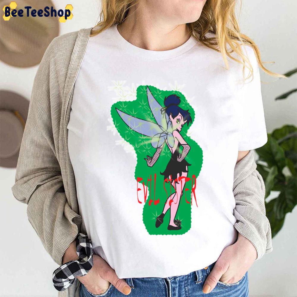 Evil Sister Fitted Tinker Bell Unisex T-Shirt