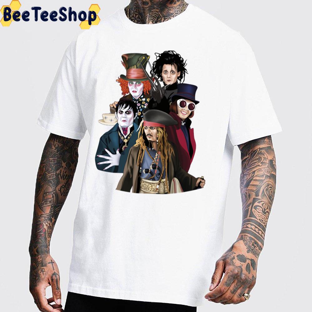 Fan Art Fantastic Johnny Depp Unisex T-Shirt