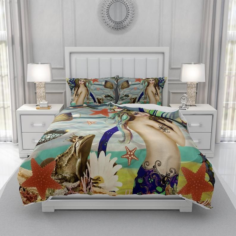 Fantasy Mermaid Cotton Bedding Sets