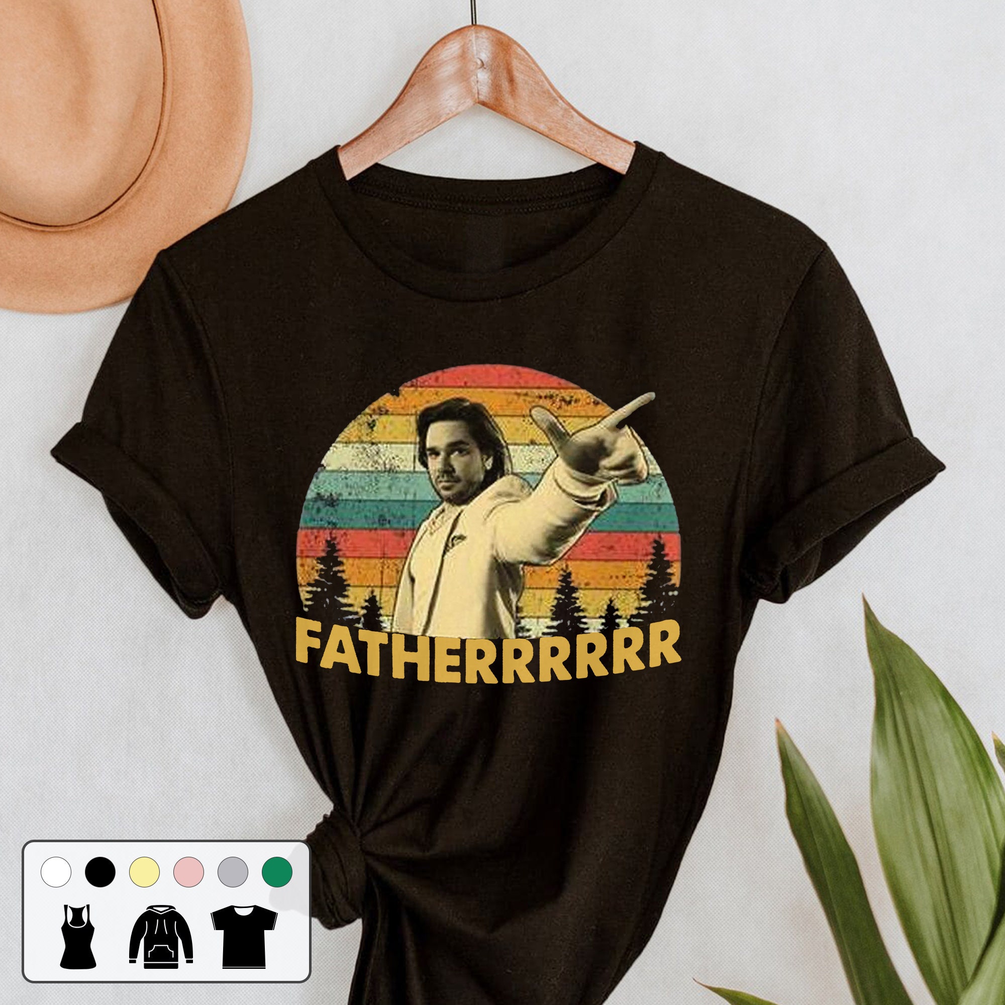 Fatherr Vintage Retro Unisex T-Shirt